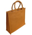 Plain Laminated Jute Bags, 35 x 40 x 15cm (100)