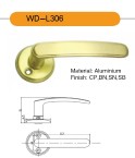 Aluminum material handle with gold surface treatment WD-L306
