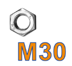 M30 Hexagonal Nut (RH)