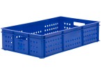 Stacking Confectionery Trays 50 Litre 18 x 18mm mesh sides and base (765 x 455 x 175mm)