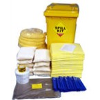 350 Litre Chemical Spill Kit in Wheeled Bin - KIT18502
