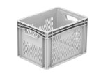 Basicline Range (400 x 300 x 270mm) Ventilated Euro Container with Hand Holes