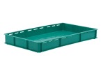 Stacking Confectionery Trays 20 Litre Slotted sides and vented base (765 x 455 x 90mm)