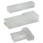 Insulated sleeve for receptacle 2.8 mm, 0.5-1,0 mm²