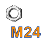 M24 Hexagonal Nut (RH)