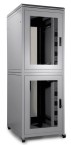 42U 600mm x 800mm 2 Compartment Co-Location Cabinet