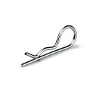R-Clip 1.0mm x 20mm Stainless Steel PACK of 10