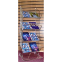 Double A4 Brochure Display Stand