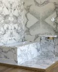 Marble bath panels