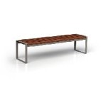 s22 Steel and Timber Bench