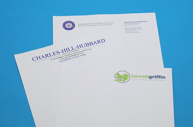Business Stationery - letterheads, business cards and compliment slips