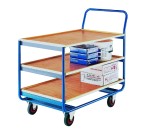 Trolley with 3 Plywood Shelves (Capacity 150kg)