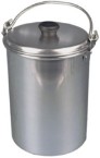 Aluminium Domed Dixie with Lid & Handle