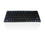 Accuratus Minimus - Minimalist Ultra Sleek Mini Bluetooth® Wireless Keyboard for Mac - Black