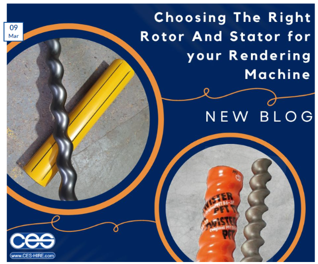 Choosing The Right Rotor And Stator for your Rendering Machine