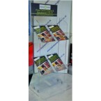 Perspex® Acrylic Double Magazine Stand