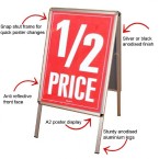 Point of Purchase A2 Pavement Sign