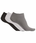 Microfibre sneaker socks (3 pairs per pack)