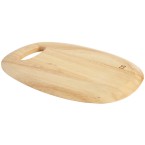Rounded Presentation Board with Handle - Hevea Wood