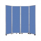 Easy Clean Office Divider - 1800mm High
