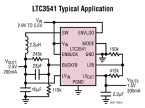 LTC3541 - High Efficiency Buck + VLDO Regulator