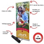 Roller Banner Stand - Best Selling Eco Stand with Non Curl Graphics