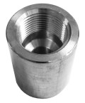 1 1/2" X 1" NPT 3K RED COUP 316L