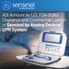 ADI Announces U.S. FDA 510(k) Clearance and the Commercial Launch of Sensinel by Analog Devices™ Cardiopulmonary Management (CPM) System 
