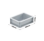 Basicline Range (200 x 150 x 70mm) Euro Container with Hand Grips