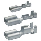 Non-Insulated receptacle, 2.8x0.8 mm, 0.5-1 mm², CuZn tinned