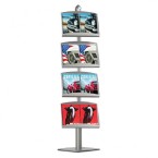 Freestanding Double A4 Literature Display Stand
