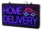 LED Light Up Home Delivery Sign LD022