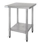 Vogue Stainless Steel Prep Table