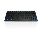 Accuratus Minimus - Minimalist Ultra Sleek Mini Bluetooth® Wireless Keyboard for PC - Black