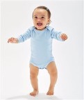 Baby organic long sleeve bodysuit