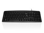 Accuratus 201 - USB Slim Full Size Keyboard with Durable Design