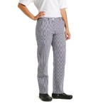 Ladies Chef Trousers - Blue and White Check - B100-38