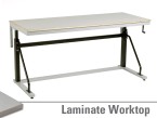 Adjustable Height Cantilever Workbenches (300 KG Capacity) with Laminate Worktop