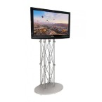 Trade show Monitor stand for display
