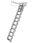 Concertina Loft Ladder - CTL