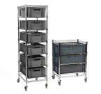 Eclipse Chrome Euro Box Trolley For 220mm Deep Euro Containers