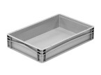 Basicline Range (600 x 400 x 120mm) Euro Container with Hand Grips