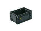KLT (VDA)* Electro Conductive Containers - 5.3 Litres (300 x 200 x 147.5mm) Interlocking Base