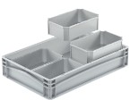 Container Dividers and Inserts for Euro Containers