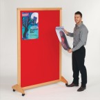 Wooden Mobile Noticeboards