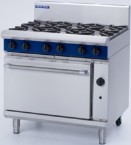 Blue Seal G506D 6 Burner Gas Oven