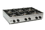 Parry AG6H/AG6HP 6 Hob Gas Boiling Top
