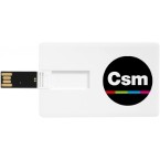 Bullet Slim card-shaped 4GB USB flash dr