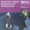 Industry’s Widest Bandwidth RF Transceiver Speeds Development of 2G-5G Base Stations and Phased Array Radar