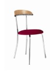 Frovi E73UFB Crescent Upholstered Dining Chair